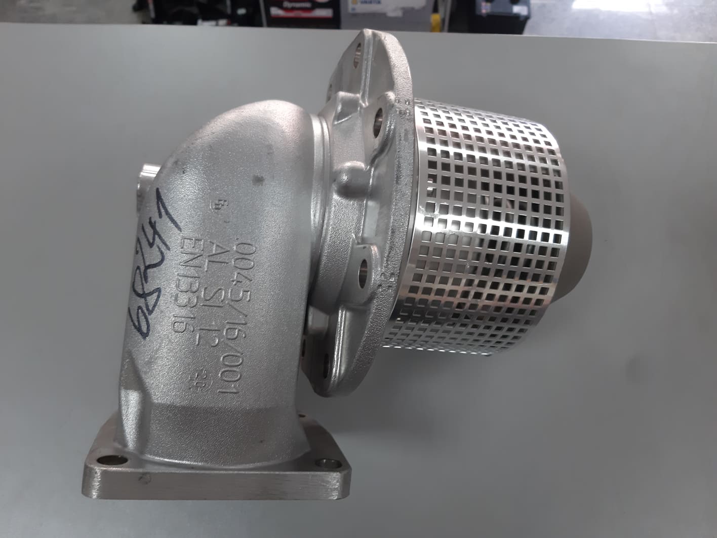 VENTIL PODNI PNEUMATSKI DN100 NISKI kvf (68241)